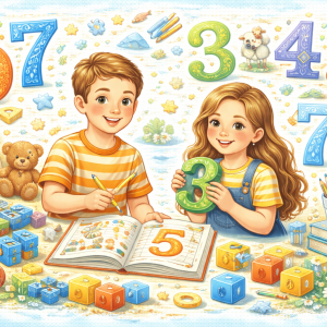 Учим цифры на казахском