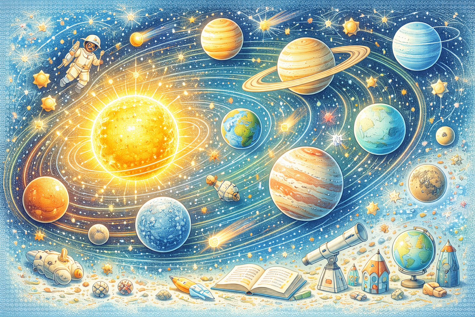 Как устроена солнечная система: все что нужно знать взрослым и детям