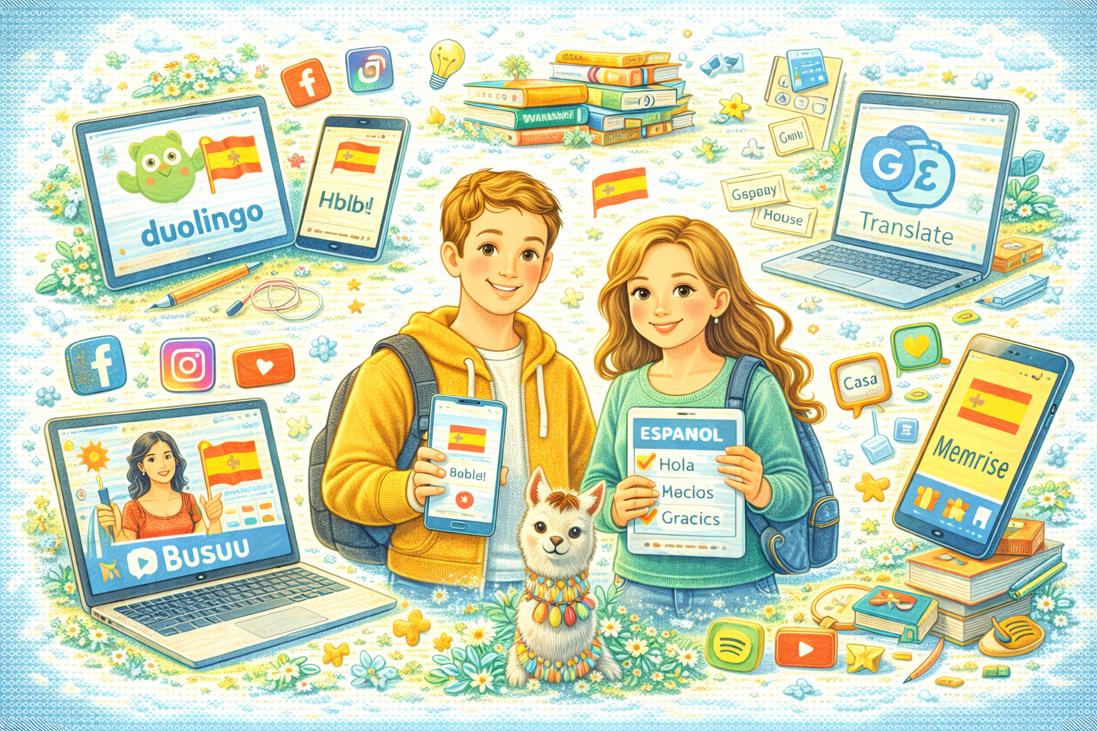 Сайты и приложения для изучения испанского языка