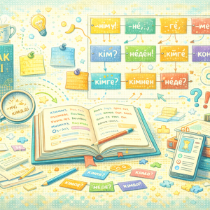 Как выучить падежи казахского языка