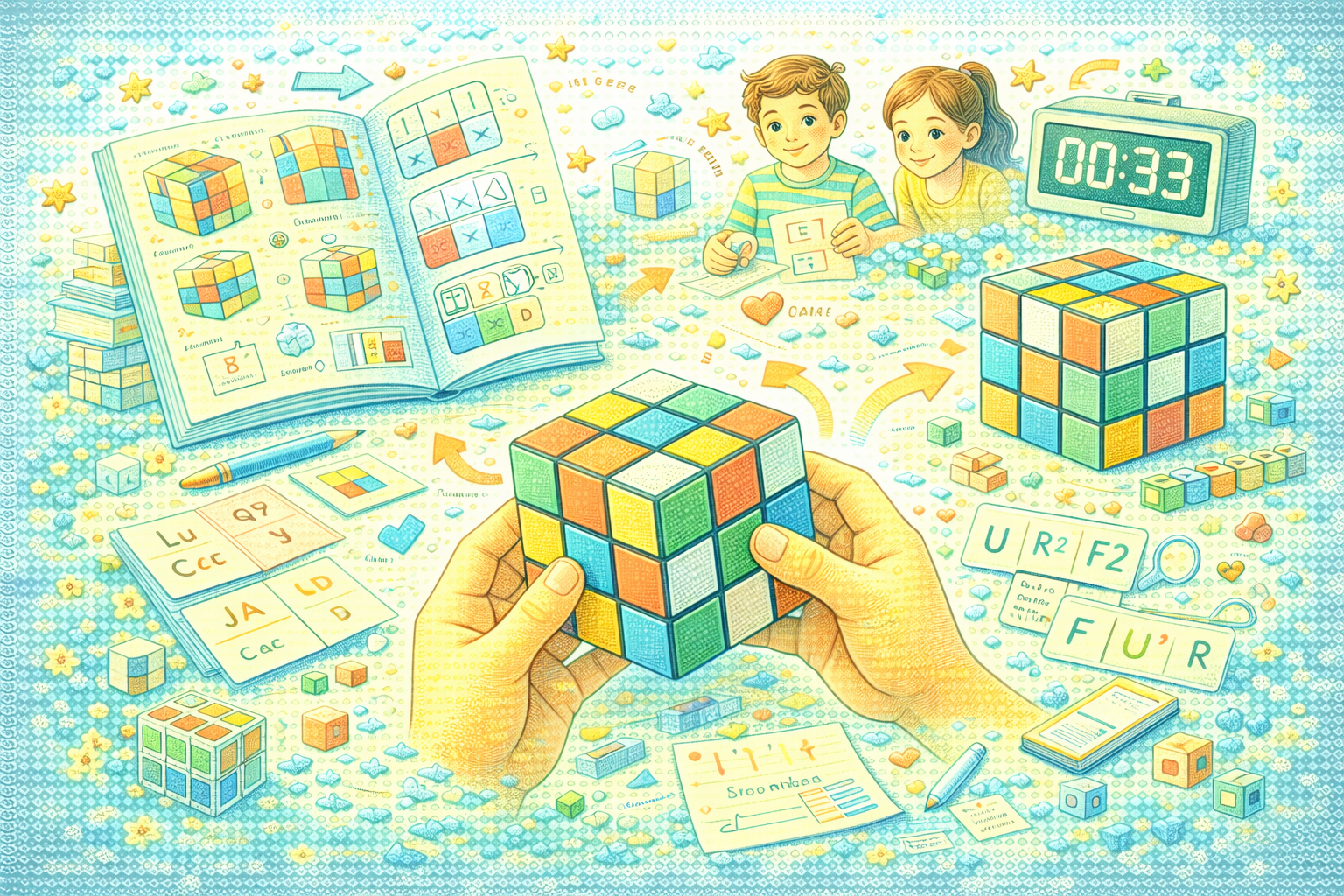 Как научиться собирать кубик Рубика