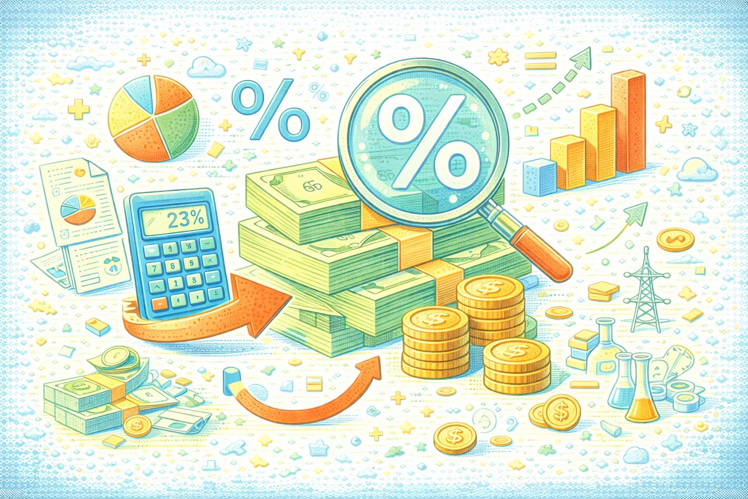 Делаем математические расчеты: как посчитать процент от суммы?