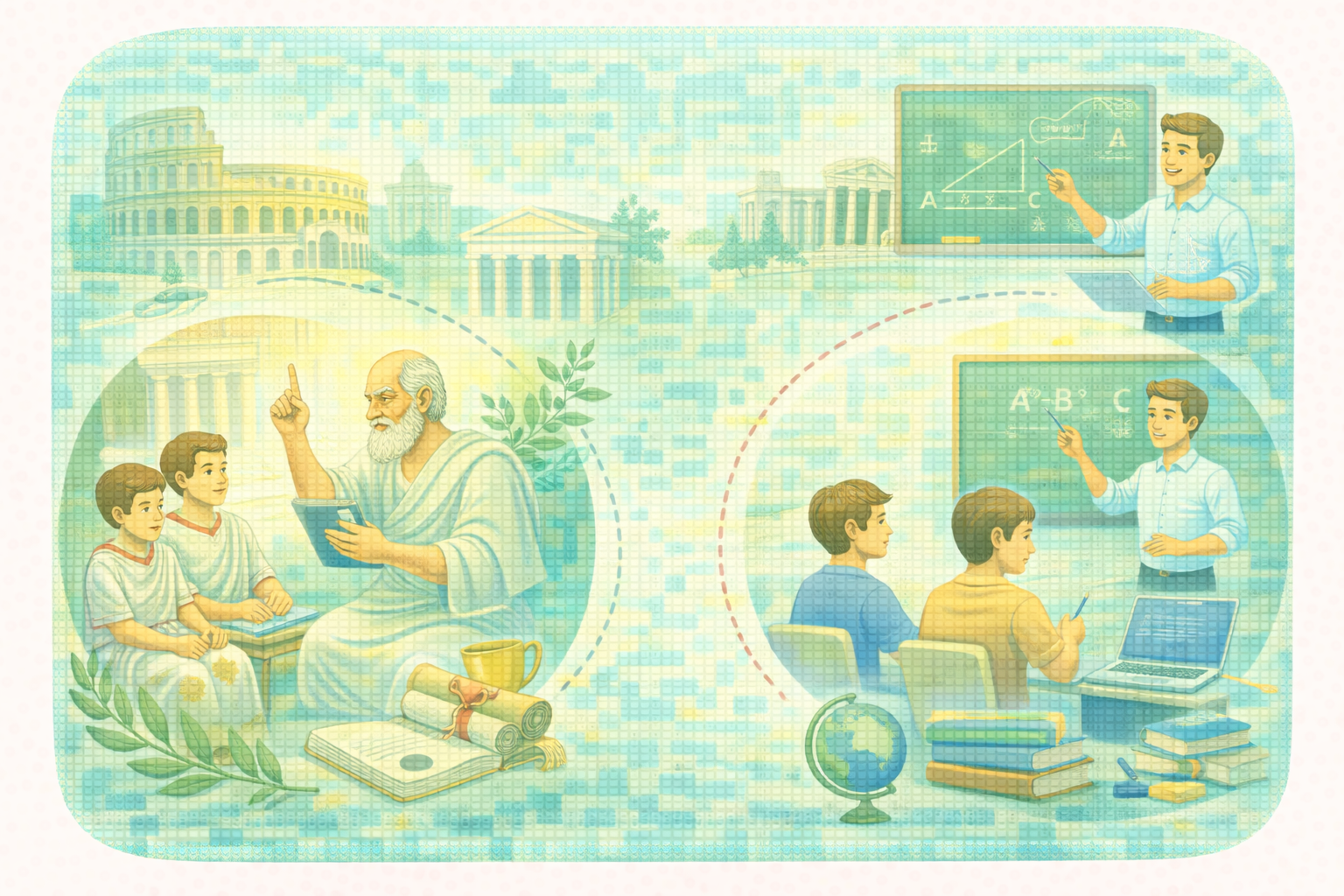 Система образования Древних Рима и Греции: что из этого используется нами?