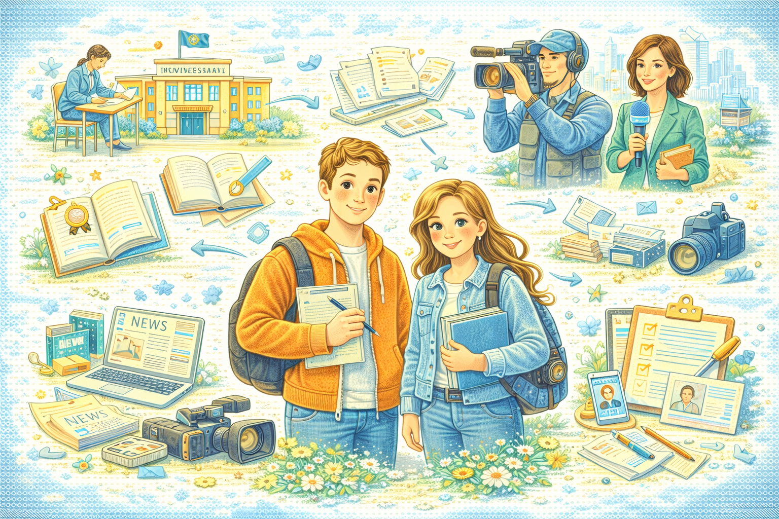 Как поступить на журналиста в Казахстане: предметы ЕНТ и особенности профессии