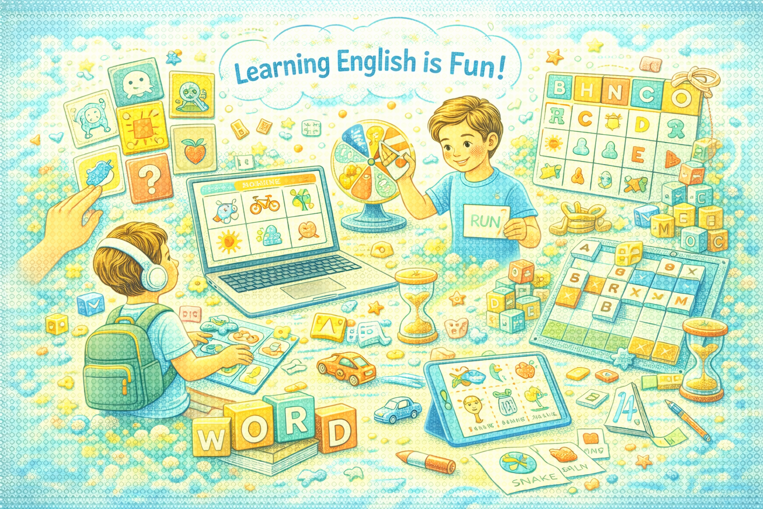 Английский это весело: как разнообразить обучение игрой