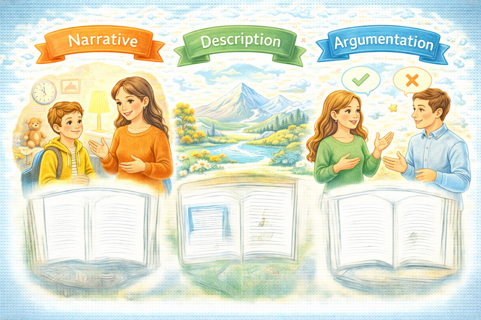 Типы речи, их признаки и примеры