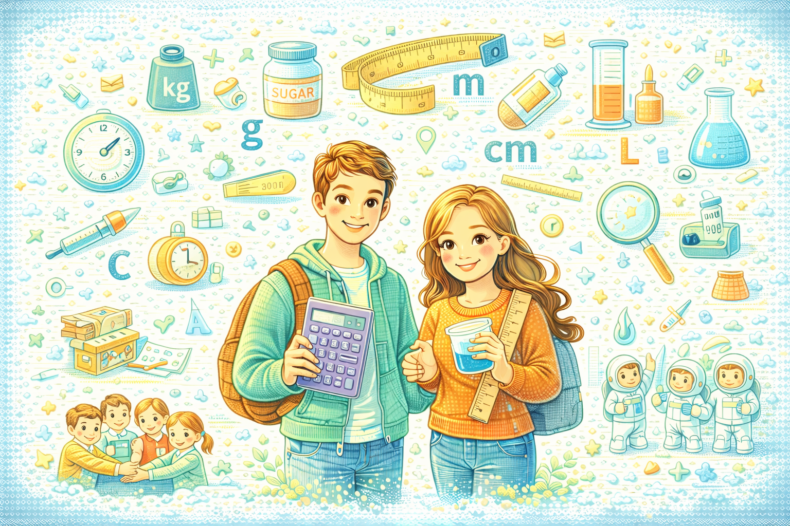 Учим точные науки: единицы измерения величин