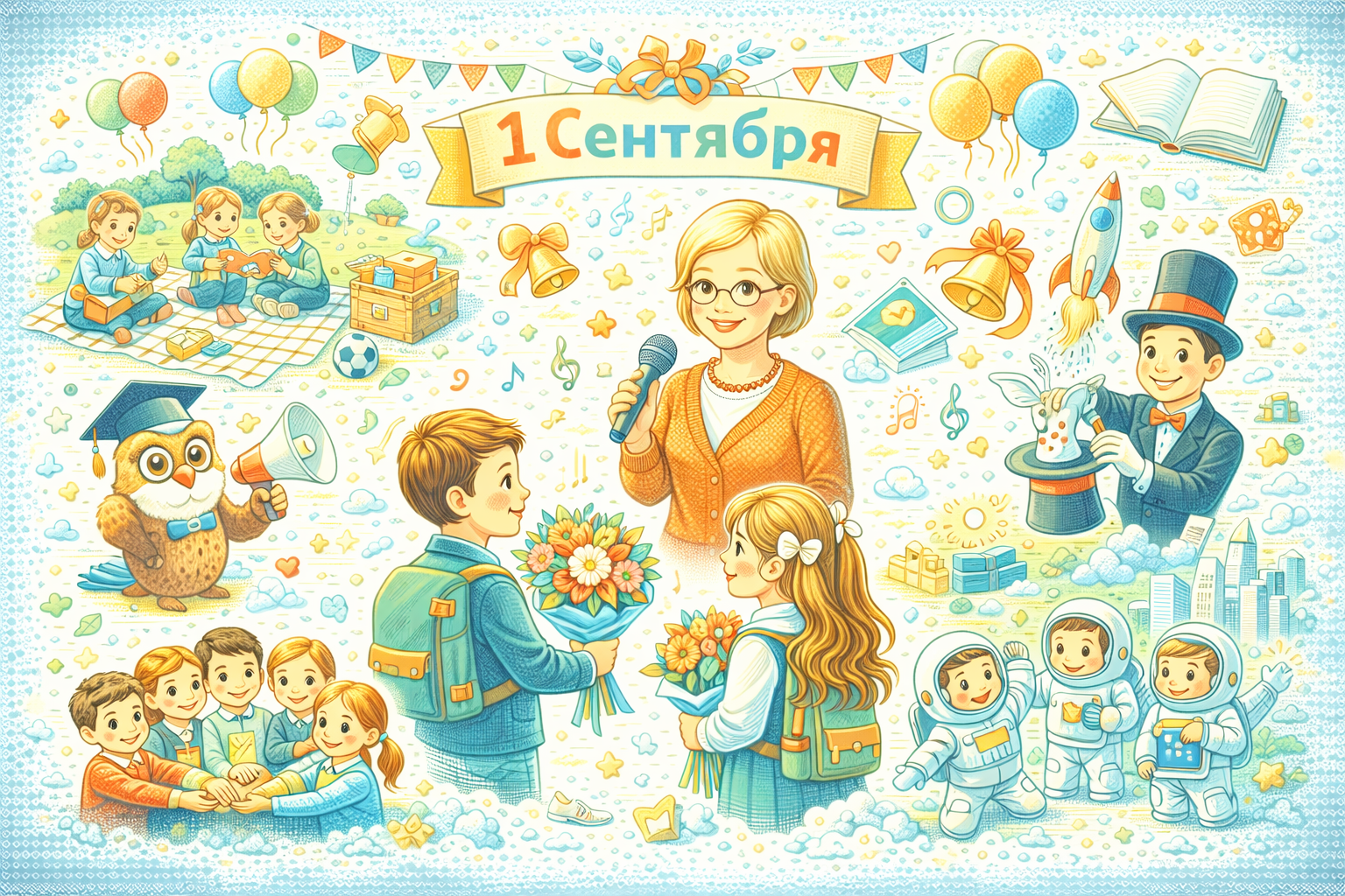 День знаний: самые интересные сценарии к 1 сентября