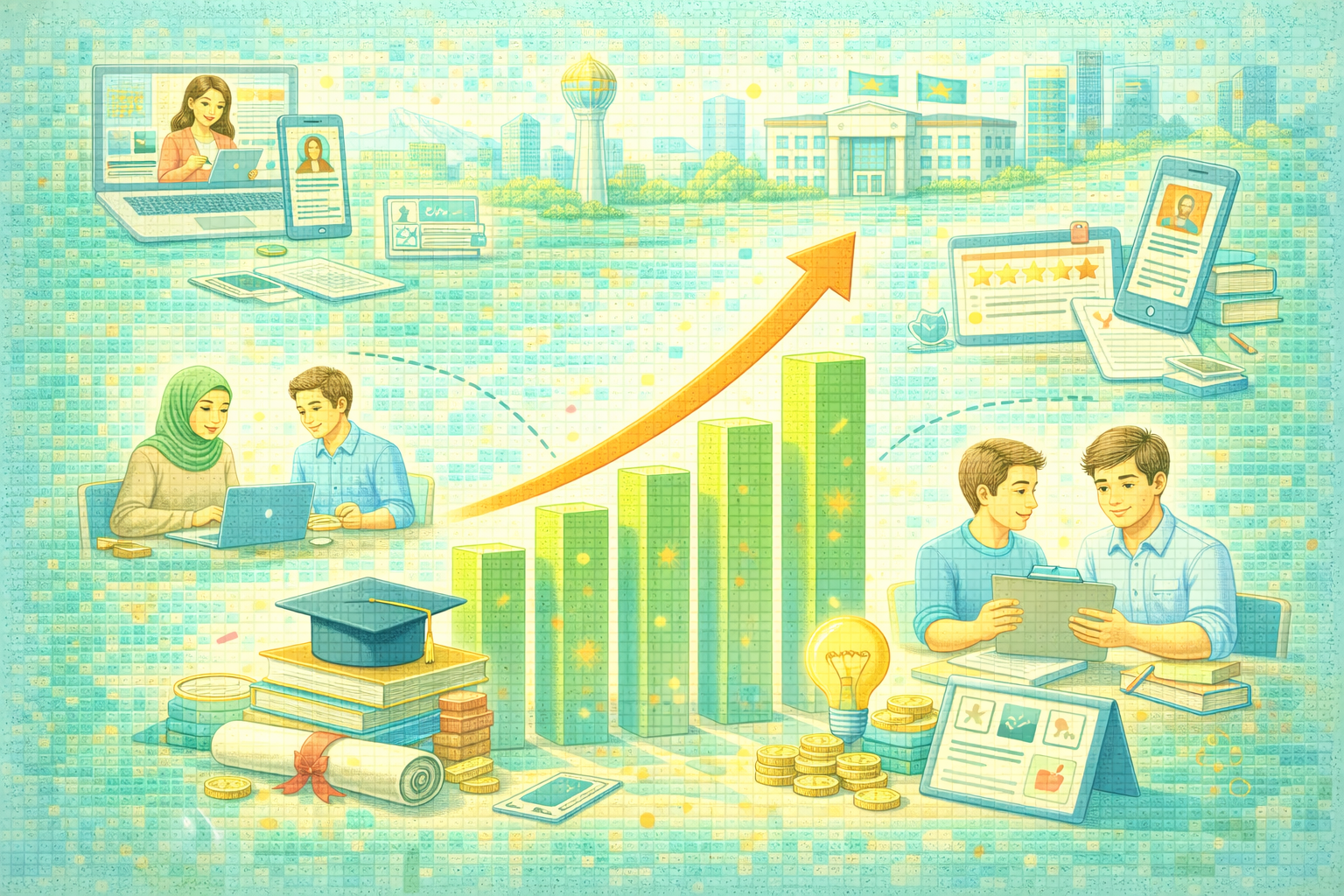 Как развивается рынок репетиторских услуг Казахстана? Анализ от платформы для поиска репетиторов BUKI