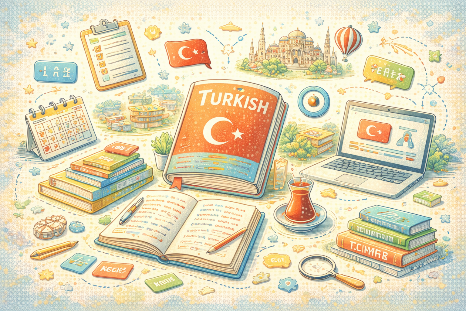 Учим турецкий язык с нуля: план действий